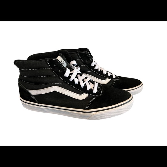 VANS Off the Wall SK8–HI Hightop Skateboard Canvas Sneaker - Picture 2 of 7